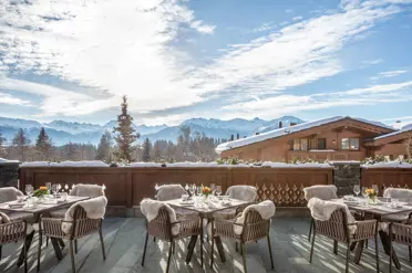 Swiss Deluxe Hotels Guarda Golf Terrace In Winter 01