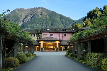 Castello Del Sole Hotel Ascona Entrance Way