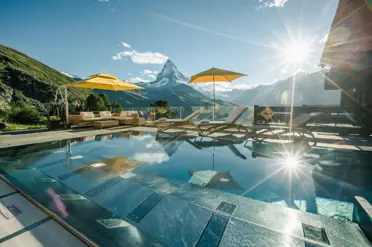 Riffelalp Resort Hotel Zermatt Outdoor Pool (3)