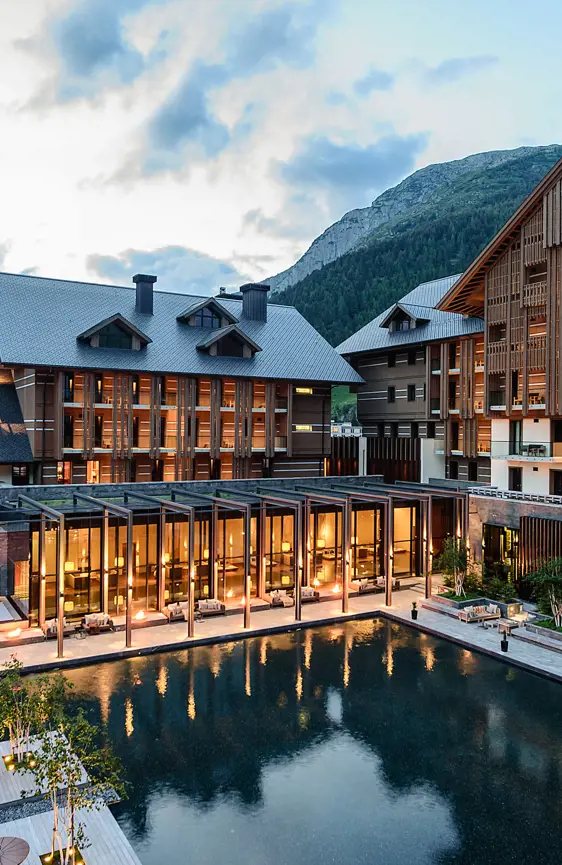 The Chedi Andermatt Hotel CAM Overview Property Summer 02