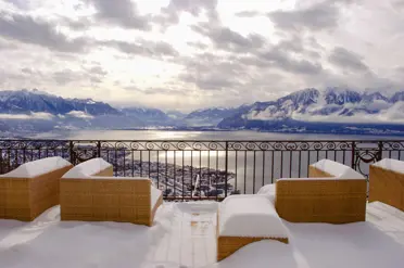 Le Mirador Resort Spa Le Mont Pelerin Under The Snow