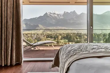GRBR Penthouse Suite Schlafzimmer Aussicht