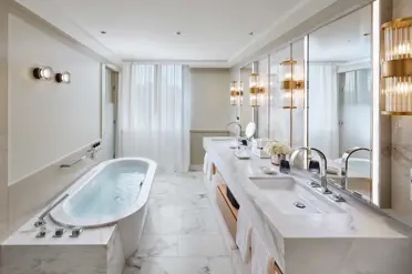 Swiss Deluxe Hotels Mandarin Oriental Savoy Zurich Zurich Suites Baursuite Bathroom