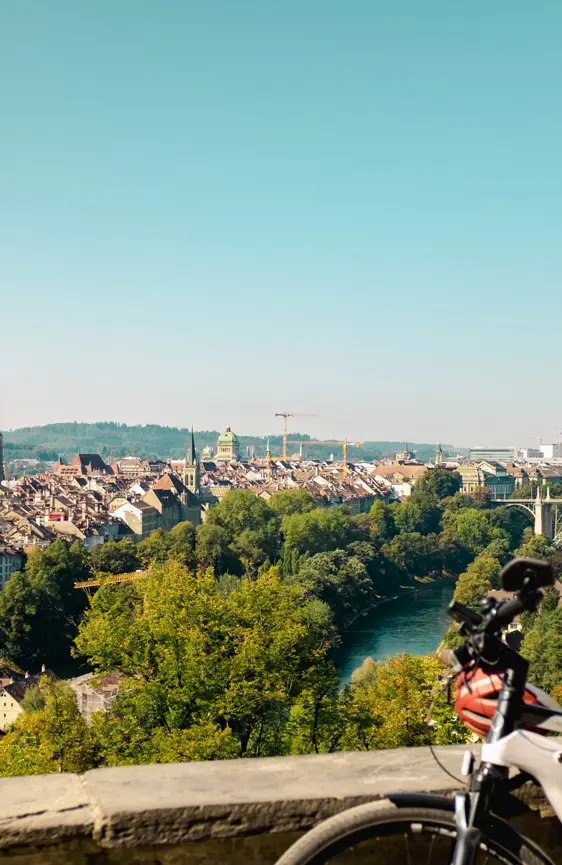 Switzerland Luxury Hotel ST 3X2 Bern Rosengarten View Of The Old Town 62126