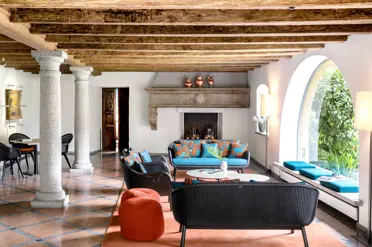 Castello Del Sole Hotel Ascona Chimney Hall