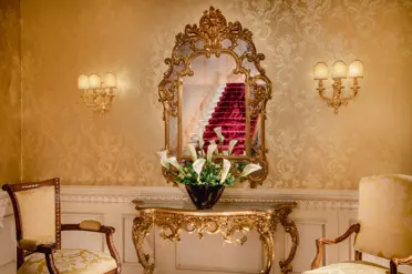 Splendide Royal Hotel Lugano Corridor And Stairs