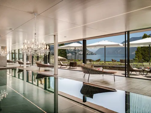 Swiss Deluxe Hotels Magazine Summer 2025 Splendide Lifestyle Spa Pool
