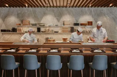 Mandarin Oriental Geneva Hotel Geneva Sachi Omakase Bar Empty