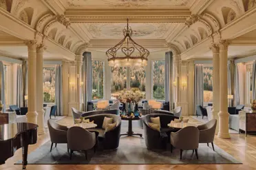 Swiss Deluxe Hotels Grand Hotel Kronenhof Lobby Lounge 2