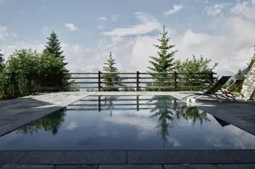 Lecrans Hotel Spa Crans Montana Heated Outdoor Pool