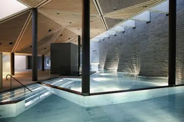 Tschuggen Grand Hotel Arosa Built Into The Mountain