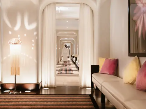 Swiss Deluxe Hotels Magazine Summer 2025 LRG Spa Fitness View From Cafe Lauren