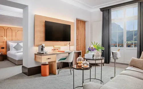Swiss Deluxe Hotels Magazine Summer 2025 Junior Suite Mountain View 1