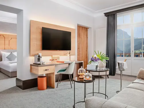 Swiss Deluxe Hotels Magazine Summer 2025 Junior Suite Mountain View 1