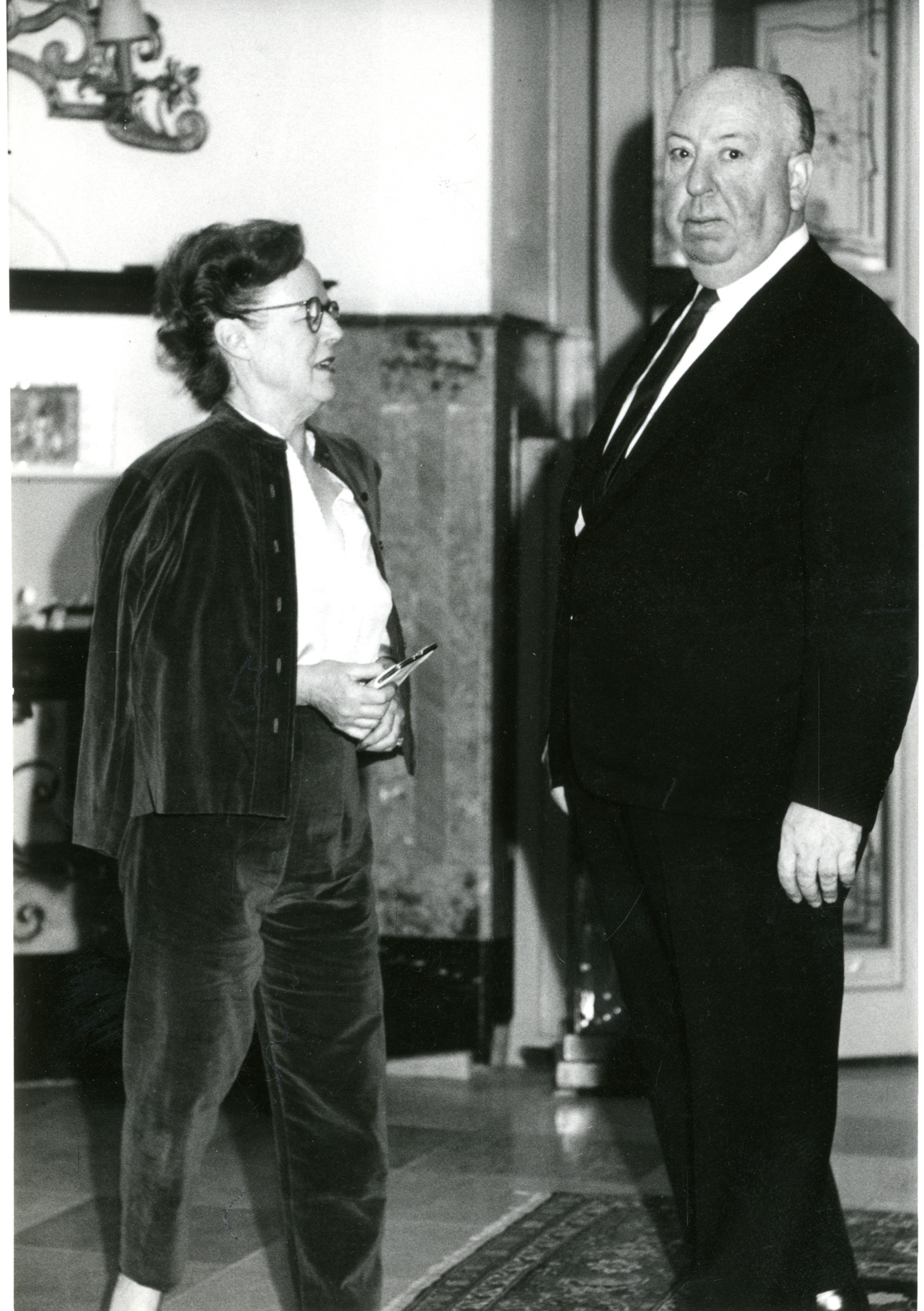 Swiss Deluxe Hotels Stories Winter 2020 Alfred Hitchcocks 09 Hitchcock And Wife 1960 Foto Olaf Kung Ecirgb