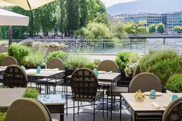 Four Seasons Hotel Des Bergues Geneva Il Lago Terrace