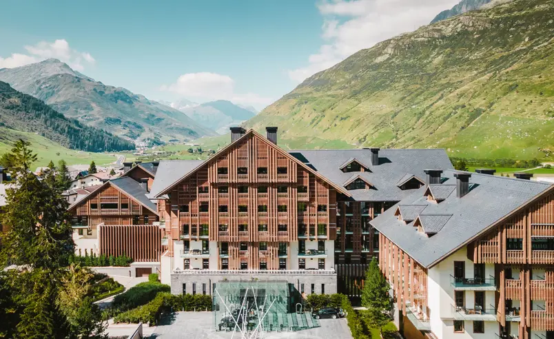Swiss Deluxe Hotels Stories Summer 2023 Asia Meets The Alps CAM The Chedi Andermatt Entry Sven Piek