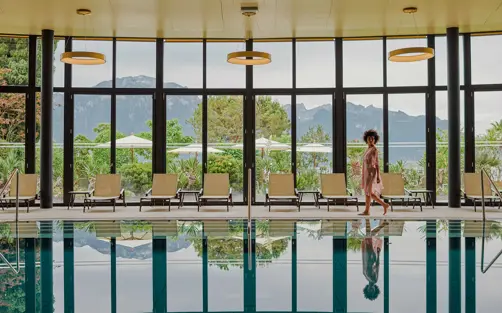 Fairmont Le Montreux Palace Hotel Indoor Pool