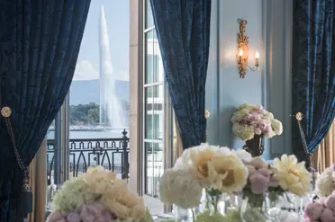 Four Seasons Hotel Des Bergues Geneva Petit Mont Blanc View