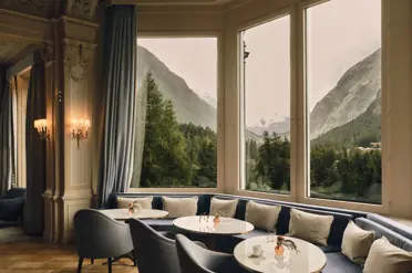 Swiss Deluxe Hotels Grand Hotel Kronenhof Lobby Lounge