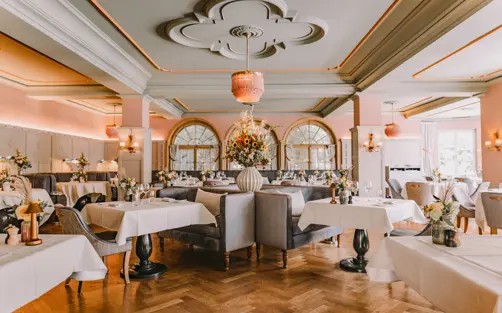 Le Grand Bellevue Hotel Gstaad Restaurant LEONARD's