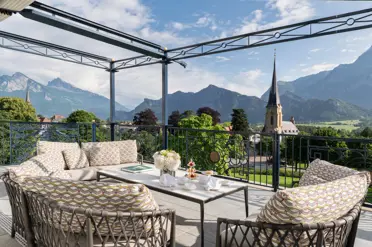 Grand Resort Bad Ragaz King Suite Terrasse