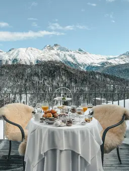 Carlton Hotel St Moritz Breakfast