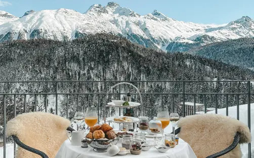 Carlton Hotel St Moritz Breakfast