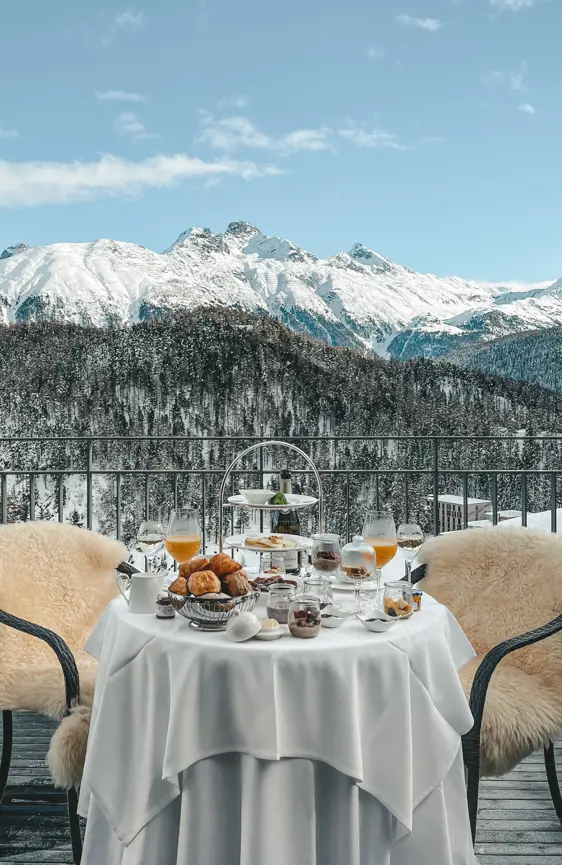 Carlton Hotel St Moritz Breakfast