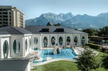 Grand Resort Bad Ragaz Hotel GRBR Tamina Therme Outdoor Pool