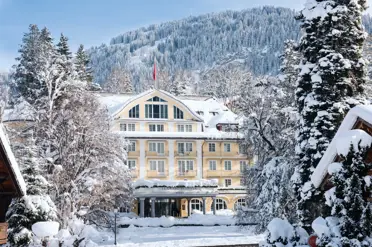Le Grand Bellevue Hotel Gstaad Winter Wonderland
