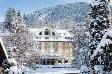 Le Grand Bellevue Hotel Gstaad Winter Wonderland