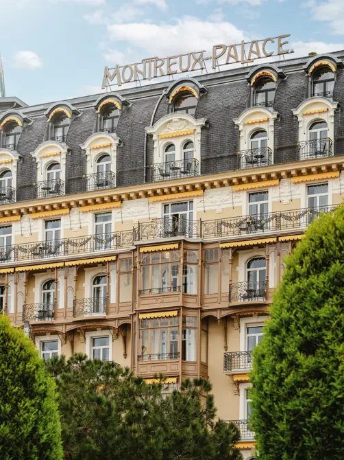 Swiss Deluxe Hotels Magazine Winter 2024 25 The New Montreux Palace FLMP Renovated Facade 4