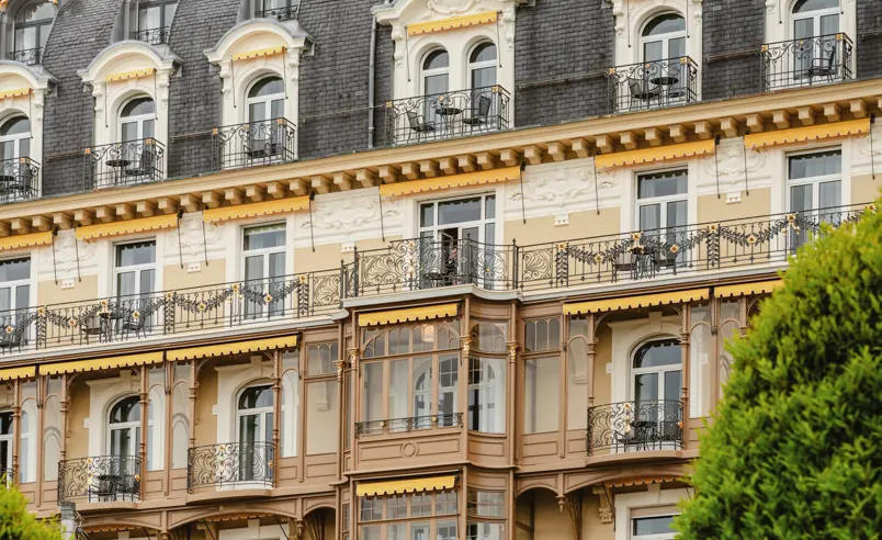 Swiss Deluxe Hotels Magazine Winter 2024 25 The New Montreux Palace FLMP Renovated Facade 4