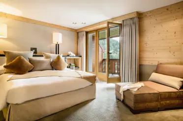 Park Gstaad Hotel Park Penthouse Master Bedroom