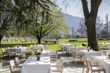 Castello Del Sole Hotel Ascona Terrace Restaurant Tre Stagioni