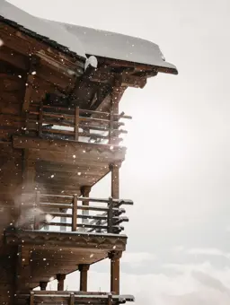 Lecrans Hotel Spa Crans Montana Facade Winter