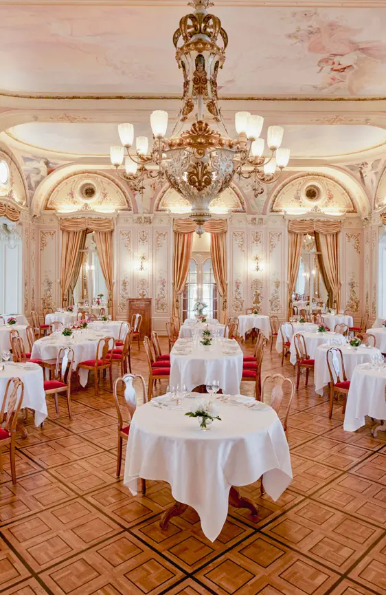 Grand Hotel Kronenhof Pontresina Grand Restaurant