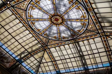 Bellevue Palace Bern Interior Ceiling Lobby