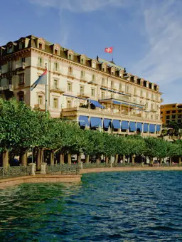 Splendide Royal Hotel Lugano Exterior From Water