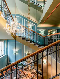 Le Grand Bellevue Hotel Gstaad Murano Chandeliers