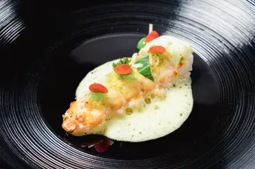Grand Hotel Les Trois Rois Basel Crayfish Curry Green Apple