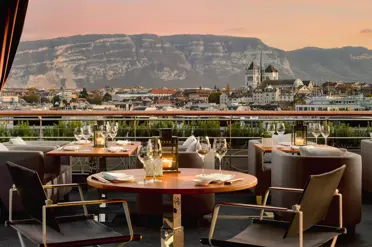 Four Seasons Hotel Des Bergues Geneva Izumi Rooftop