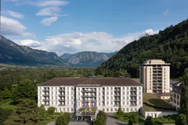 Grand Resort Bad Ragaz Aussenansicht Totale
