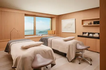 Swiss Deluxe Hotels Buergenstock Resort Lake Lucerne Alpine Spa Treatment Room 2