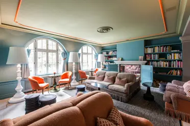 Le Grand Bellevue Hotel Gstaad Lounge At The Fireplace
