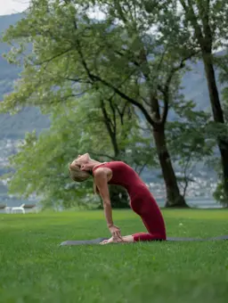 Castello Del Sole Hotel Ascona Yoga In The Park