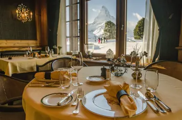 Riffelalp Resort Hotel Zermatt Restaurant Alexandre