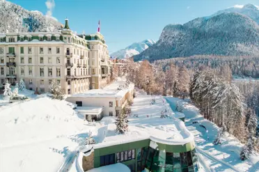 Grand Hotel Kronenhof Pontresina Winter (1)