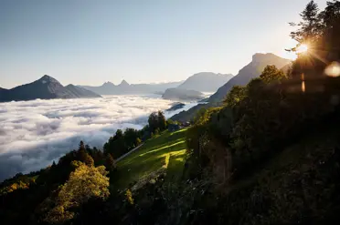 Swiss Deluxe Hotels Klewenalp Aussicht Nebelmeer Wandern Fotopool 2018 BB Nidwalden